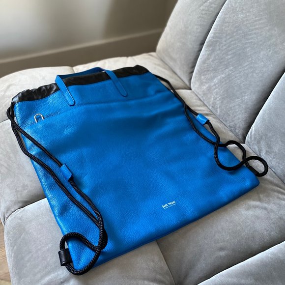 Jeff Wan Drawstring Gym Bag - Grand Baie - Blue main image 4